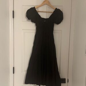 Black Midi Dress
